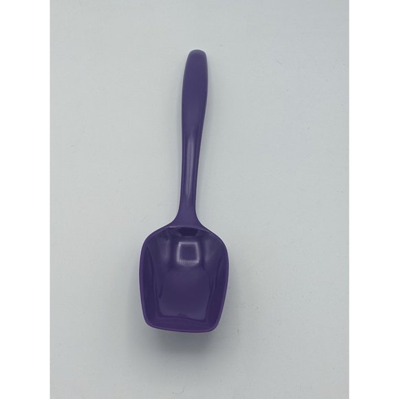 Hutzler Solid Serving Spoon Melamine 10" Purple No 518 - Picture 1 of 3